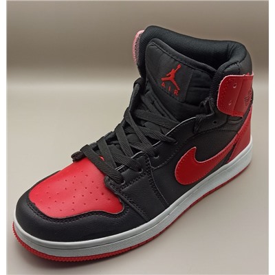 Кроссовки мужские Nike Air Jordan 1 Mid, red/black