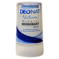 Дезодорант-Кристалл "ДеоНат" чистый, стик , "RELAX" 40 гр. Популярное! Эконом-вариант.