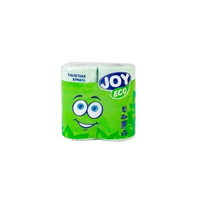 Joy Eco Туалетная бумага Салатовая 4 рулона 2-х слойная
