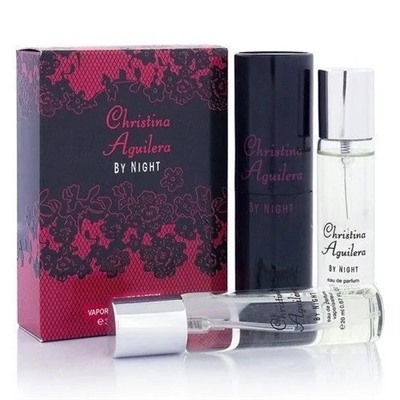 CHRISTINA AGUILERA BY NIGHT FOR WOMEN EDT 3x20ml