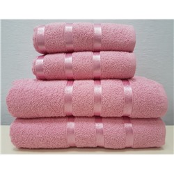 Комплект полотенец "Gulcan" SWAN Vip cotton 4 шт. в асс. AKGUL25 Розовый