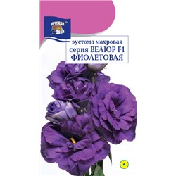 Эустома Велюр фиолетовая махр. 5шт