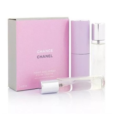 CHANEL CHANCE FOR WOMEN EDT 3x20ml