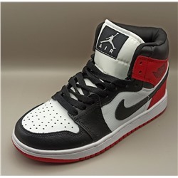 Кроссовки Nike Air Jordan 1 Mid, красный (бел. яз.)