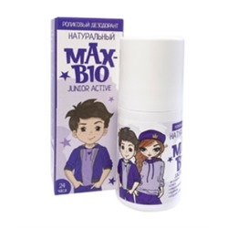 Натуральный подростковый дезодорант MAX-BIO «JUNIOR ACTIVE»