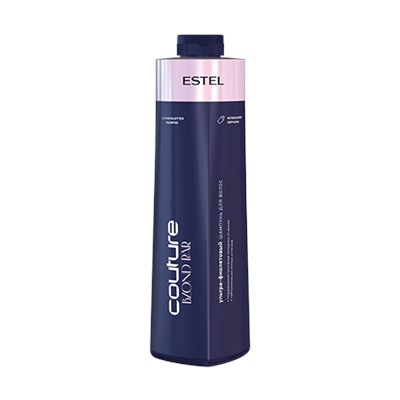 Ультра-фиолетовый шампунь для волос BLOND BAR ESTEL HAUTE COUTURE, 1000 мл