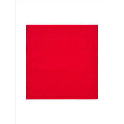 Салфетка сервировочная Red, без рисунка, красный