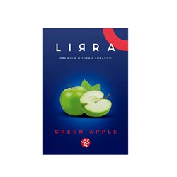 Табак для кальяна Lirra - Green Apple (Зелёное яблоко) - 50гр.