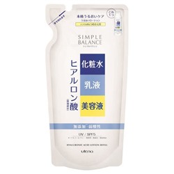 Комплексный лосьон "Simple Balance" для утреннего ухода за кожей лица "3 в 1" (лосьон + молочко + эссенция) с гиалуроновой кислотой и SPF 5 / UV (увлажняющий) 200 мл, мягкая упаковка