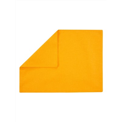 Салфетка под приборы Orange, без рисунка, оранжевый