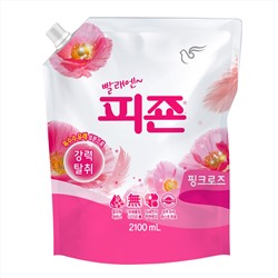 Кондиционер для белья "PIGEON" (с ароматом «Розовый сад») 2,1 л, мягкая упаковка с крышкой