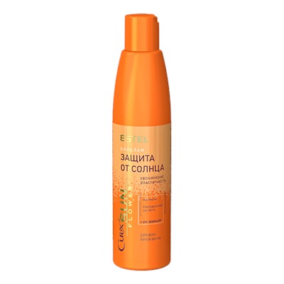 Бальзам Увлажнение и питание с UV-фильтром для всех типов волос CUREX SUNFLOWER (250 мл)