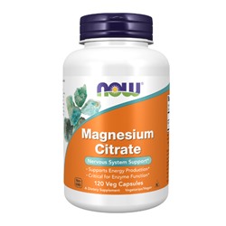 Magnesium Citrate Now, США (120капс)