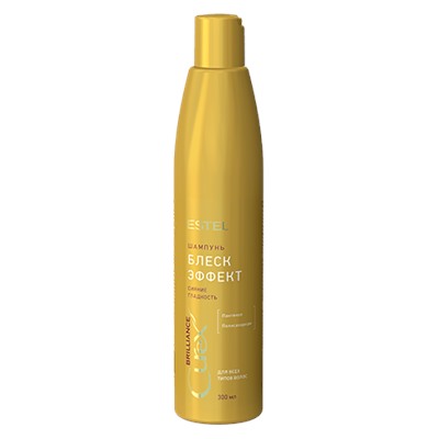 Блеск-шампунь для всех типов волос CUREX BRILLIANCE (300 мл)
