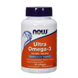 Ultra Omega-3 Now, США (90капс)