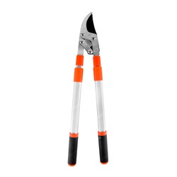 Ножницы кустарниковые (Ф) с алюм. телескопическими овальными ручками НКТО S329A-В(12шт)#