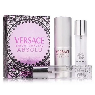 VERSACE BRIGHT CRYSTAL ABSOLU FOR WOMEN EDT 3x20ml