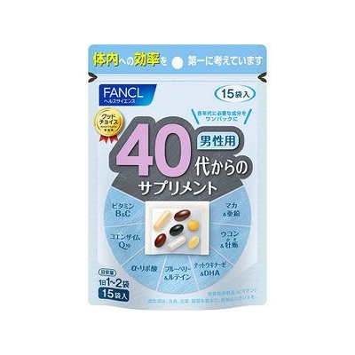 Fancl 40 Комплексы витаминов и минералов для мужчин (40+)