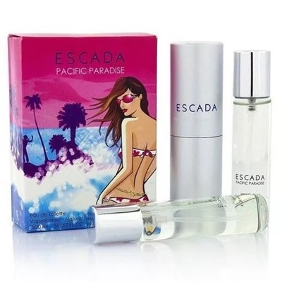 ESCADA PACIFIC PARADISE FOR WOMEN EDT 3x20ml