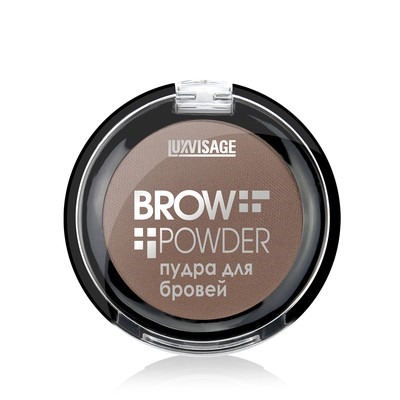LUX visage Brow powder Пудра для бровей 02 Soft brown