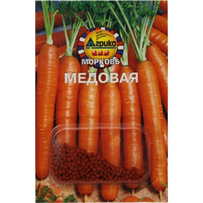 Морковь Медовая (гранул) /Агрико/ 300 шт
