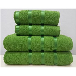 Комплект полотенец "Gulcan" SWAN Vip cotton 4 шт. в асс. AKGUL25 Зеленый