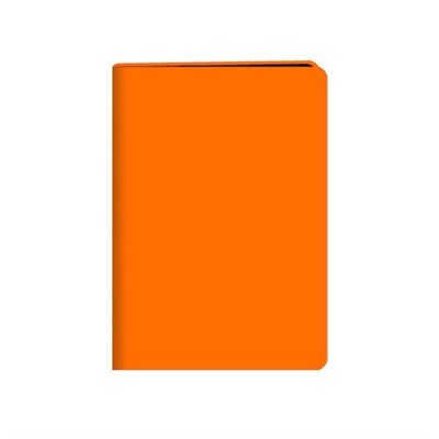 Блокнот А6+ 48л клетка/линия ЛАЙТ "NEON. Оранжевый" искусс.кожа БНККЛ6484324 Эксмо {Китай}