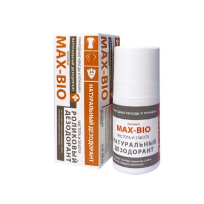Натуральный дезодорант MAX-BIO «Чистота и забота»
