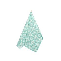 Полотенце кухонное Blossom green, орнамент, зеленый