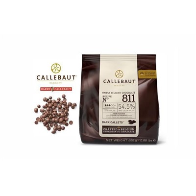 Шоколад темный капли - 54,5 % какао, 0,4 кг