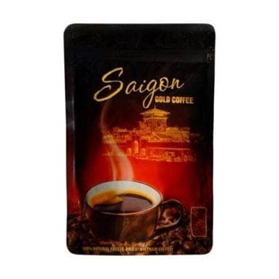 SAIGON GOLD COFFEE Растворимый сублимированный кофе Голд, 75 г