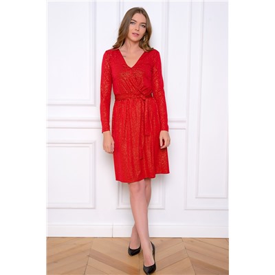 Платье Мэри (красный) Р11-944
