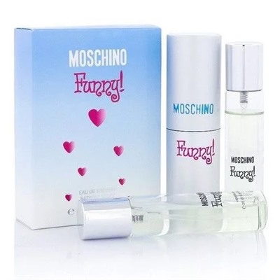 MOSCHINO FUNNY! FOR WOMEN EDT 3x20ml