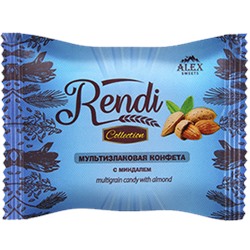Мультизлаковые конфеты Rendi Collection с миндалем 0.5 кг