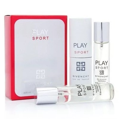 GIVENCHY PLAY SPORT FOR MEN EDT 3x20ml