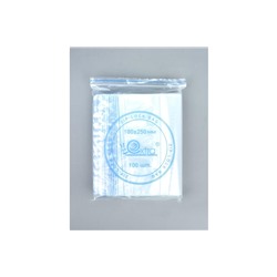 Пакет ПВД с замком (zip-lock) 180x250 упаковка 100 шт