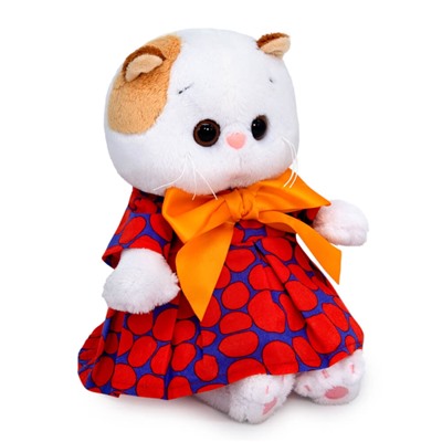 Ли-Ли BABY в платье с оранжевым бантом (20 см.)