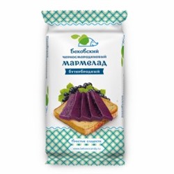 Бековский черносмородиновый бутербродный мармелад 270 грамм