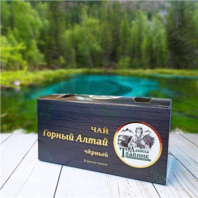 Чай "Горный Алтай" черный (25 фильтр-пакетов)
