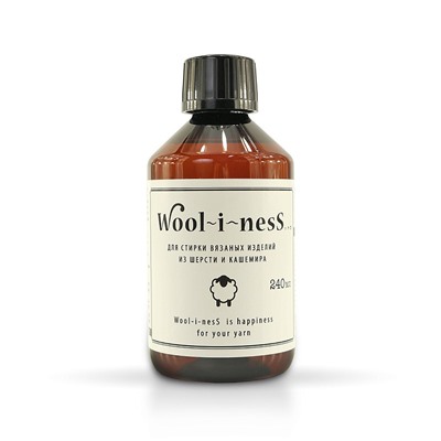 Средство "WOOl-I-NESS" для стирки изделий из шерсти и кашемира
