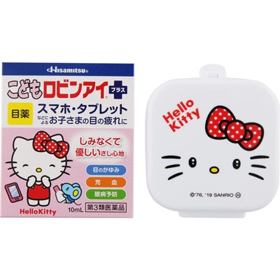 Капли для глаз детские Hello Kitty, Lion 10 мл