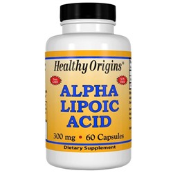 Alpha Lipoic Acid 300mg (1 капсула) Healthy Origins, США капсулы 60