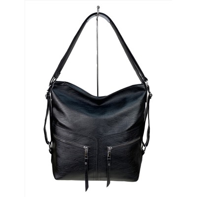 Женская сумка из искусственной кожи,цвет черный