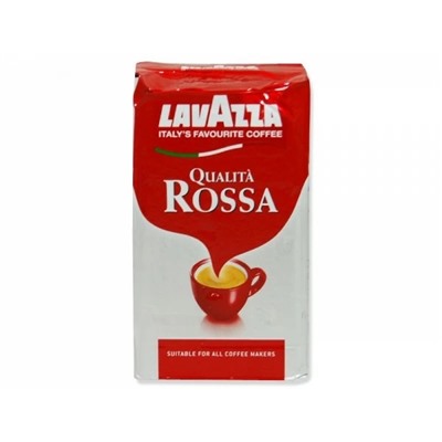 Кофе молотый LAVAZZA "Rossa" (А-40)  250 гр   в/у