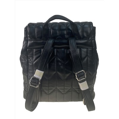 Женский рюкзак из искусственной кожи, цвет черный