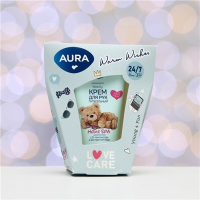 Подарочный крем для рук Aura Beauty Warm Wishes питательный, МИКС, 50 мл