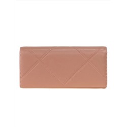 Женский кошелек с фермуаром из искусственной кожи, цвет розовый