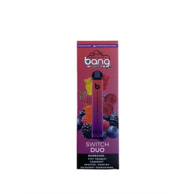 Испаритель BANG 2500 затяжек, 7ml, 1100mAh ягодный микс & мармеладные мишки