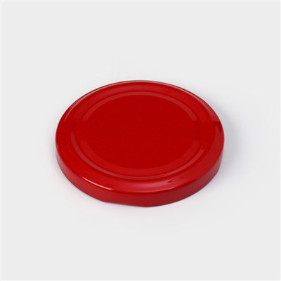 Набор крышек для консервирования, ТО-66 мм, металл, упаковка 20 шт, цвет красный