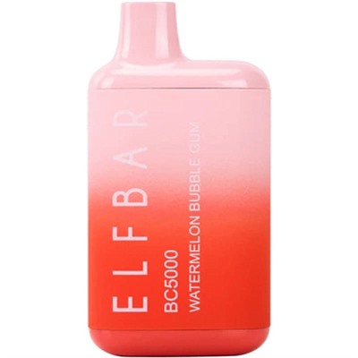 Испаритель Elf Bar 5000 затяжек watermelon bubble gum